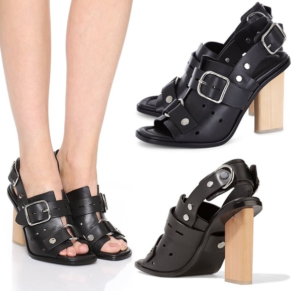 A L E X A N D E R W A N G : “Edda” Heeled Sandal - Picture 8 of 8